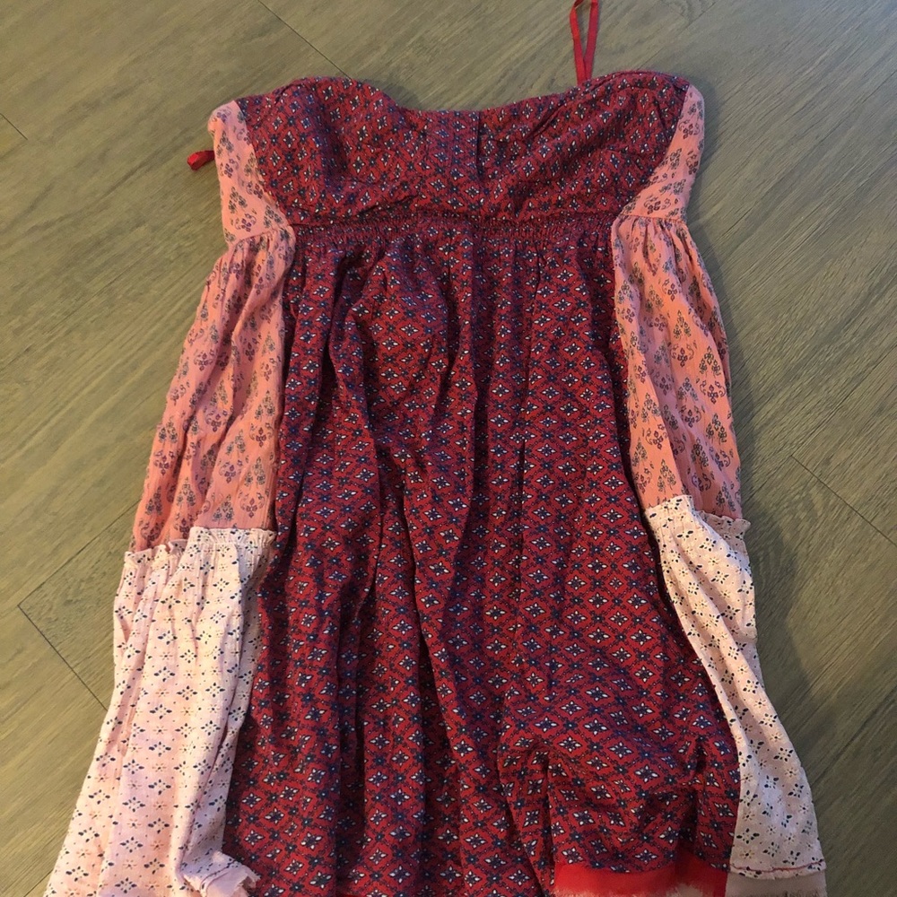 Free People. strapless dress